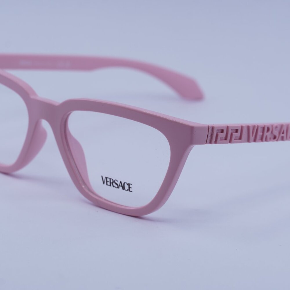 Versace VE3352U 5452 Eyeglasses Pink Bubble Gum 53mm Cat Eye Frame - Picture 5 of 10